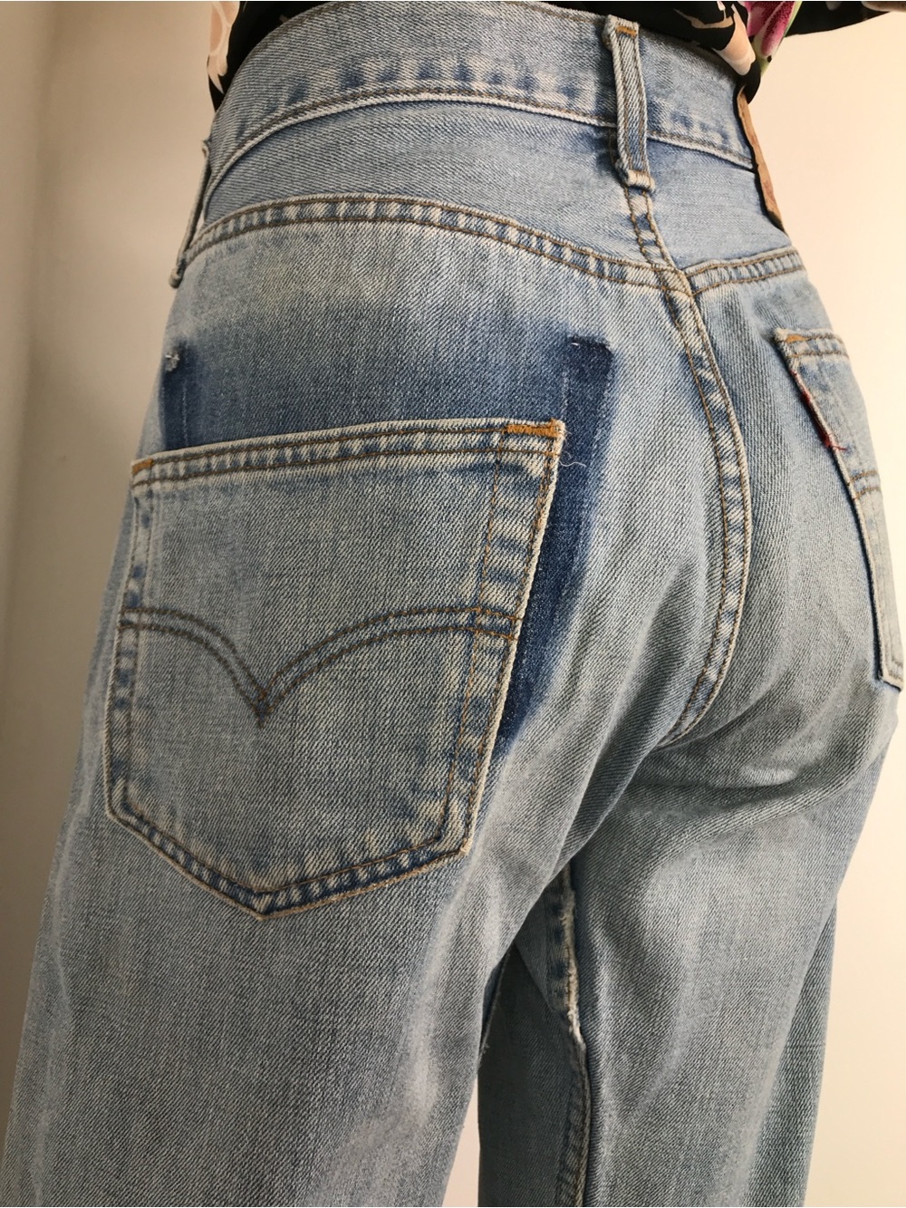 Limited Edition Levi’s 501 Vintage Light Wash Jeans